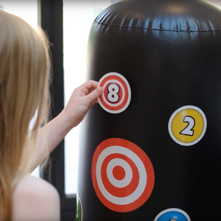 Inflatable Punchbag With Stickers